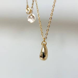 Gilded Drop Pendant
