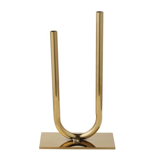 Gold Stem Vase