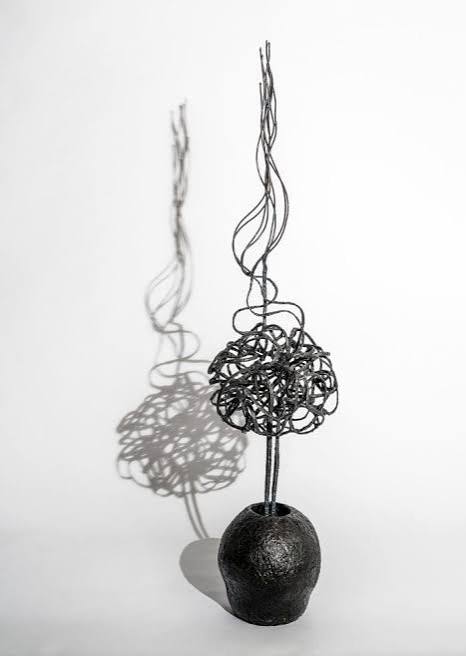 Smoke Column Sculpture