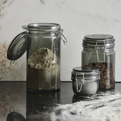 Smoke Kitchen Storage Jar