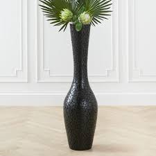 Tall Nightfall Floor Vase